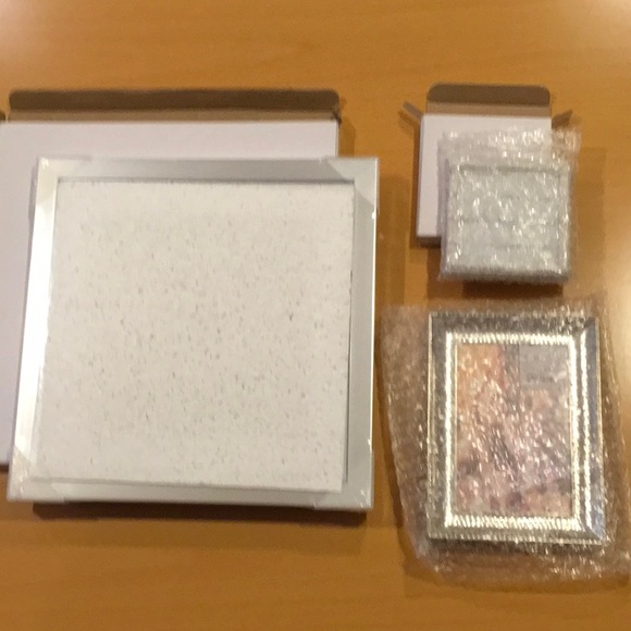 3 New Silver Picture Photo Frames - Picture 3 of 10